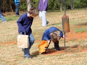 Searching for eggs